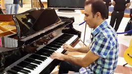 آهنگ حسود اثر پرویز مقصدی  خواننده دایوش  پیانو