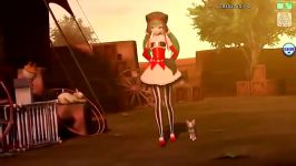 vocaloid hatsune miku  cat food project diva pv