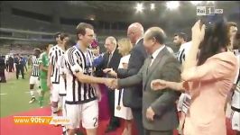 اهدای جام قهرمانی سوپرکاپ ایتالیا به یوونتوس