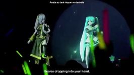 Vocaloid Hatsune miku and megurine luka  magnet live