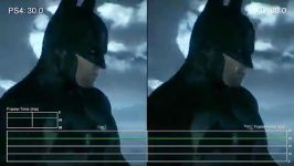 مقایسه فریم ریت Batman Arkham Knight PS4 vs Xbox One