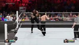 Seth Rollins vs Roman Reigns درخواستی