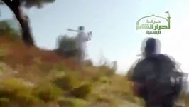 فیلم کامل ساقط شدن جنگنده ارتش سوریه