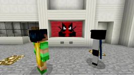 Minecraft Superhero Batman vs Deadpool Batman and Rob