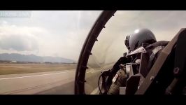 نمای کابین خلبان جت جنگنده jet fighter cockpit view