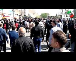 استقبال بی نظیر مردم فردوسیه شهدای گمنام