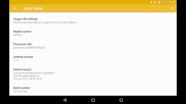 اجرای اندروید 5.1.1 بر روی اکسپریا زد3 تبلت کامپکت