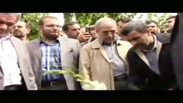 کلیپ سفر دکتر احمدی نژاد به استان چارمحال بختیاری