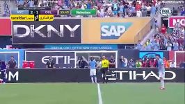 لحظه اولین ورود پیرلو به زمین در لیگ MLS