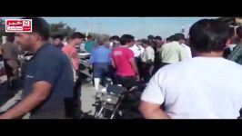 تصادف مرگبار پژو کمپرسی در جاده محمدیار به نقده