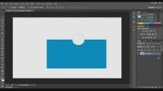 چگونه در فتوشاپ یک شکل را داخل شکل دیگر جدا کنیم؟