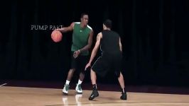 اموزش بسکتبال توسط rajon rondo راجان راندو