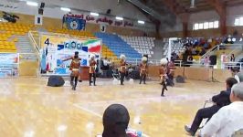 رقص آذری مراسم اختتامیه مسابقات شطرنج آذربایجان غربی