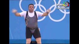 وزنه برداری  دسته فوق سنگین  المپیک 2012 لندن دو ضرب دسته +105 کیلوگرم 