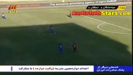 خلاصه بازی در نیمه اول سیاه جامگان  استقلال تهران