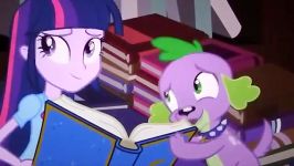 spike rarity moments in Equestria girls sort of