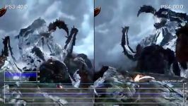 60fps God of War 3 Remastered PS4 vs PS3 Gaia Gam