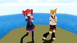 Kasane teto and Kagamine len  lonely tropical fish