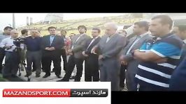 مراسم معارفه مالک مدیر عامل جدید باشگاه صنعت ساری