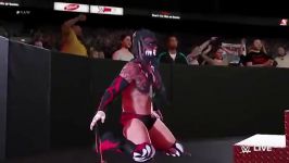 ورودی فین بالور مقابل ست رولینز در بازی wwe2k16