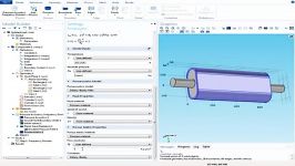 COMSOL Multiphysics tutorial Absorptive Muffler Acousti