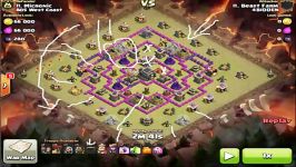 اتک گولم لاوا برای تاون هال 9  GoLaLoon TH9