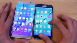 Galaxy Note 5 vs Galaxy S6  Apps Speed Test