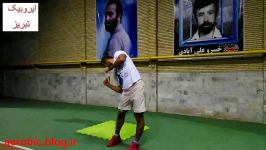 ورزش ایروبیک آقایان در ایروبیک تبریز  مرحله دوم
