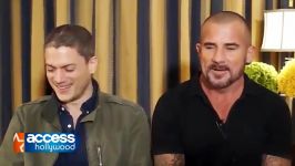 Wentworth Miller and Dominic Purcell interview 02