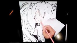 Speed Drawing Miku Hatsune Ghoul versionTokyo Ghoul