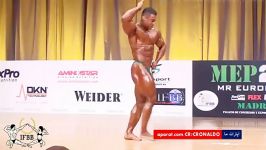 مرحوم بیت الله عباسپور در مسابقات Mr Europe 2012