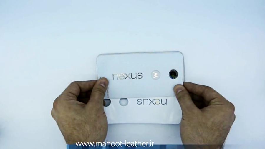 نصب برپوش فیبر سرامیک بر پشت google nexus 6