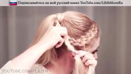 FLOWER + braided goddess UPDO hairstyle