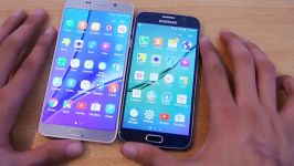 تست سرعت ؛ مقایسه پرچمداران سامسونگ Note 5 vs Galaxy S6