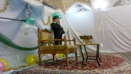 میلاد امام رضا ع پویا افشاری 4 ساله امامزاده زید اصفهان