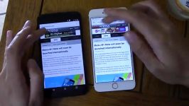 Nexus 6 vs iPhone 6 plus app speed test