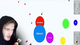 بازی جذابpewdiepie MY DOG ATE ME  Agario