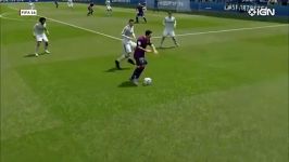 الکلاسیکو بارسلونا رئال مادرید در بازی زیبای FIFA16