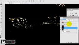 آموزش پست پروداکشن فتوشاپ در صحنه Dark Living