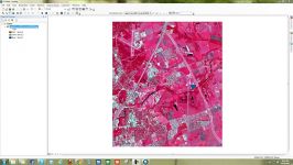 محاسبه NDVI استفاده ArcMap