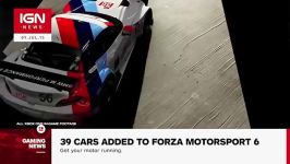 39 ماشین جدید به گاراژ Forza Motorsport 6 اضافه شد.