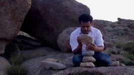 چیدمان سنگها stone balancing