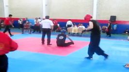مبارزه حامد اسکندرپور مسابقات کشوری کونگفو توتایما