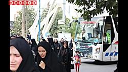 استقرار اورژانس 115 گلستان در مراسم تشیع شهیدان غواص