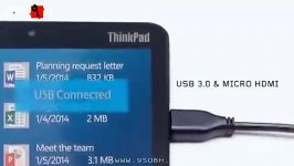 جعبه گشایی تبلت Lenovo ThinkPad 8