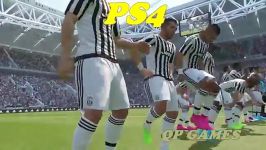 مقایسه گیم پلی PS4 PS3 در PES 2016