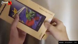 جعبه گشایی تبلت Lenovo Tab 2 A8