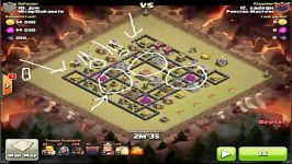 آموزش اتک هاگ رایدر برای تاون هال 8  Attack Strategy