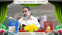 شرح دیوان شمس تبریزی غزل Shams Tabrizi Lyric 2829