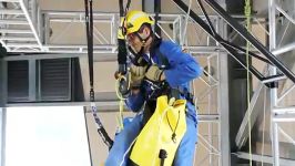 آموزش دسترسی طنابکار طناب آموزش ایمنی در ارتفاع